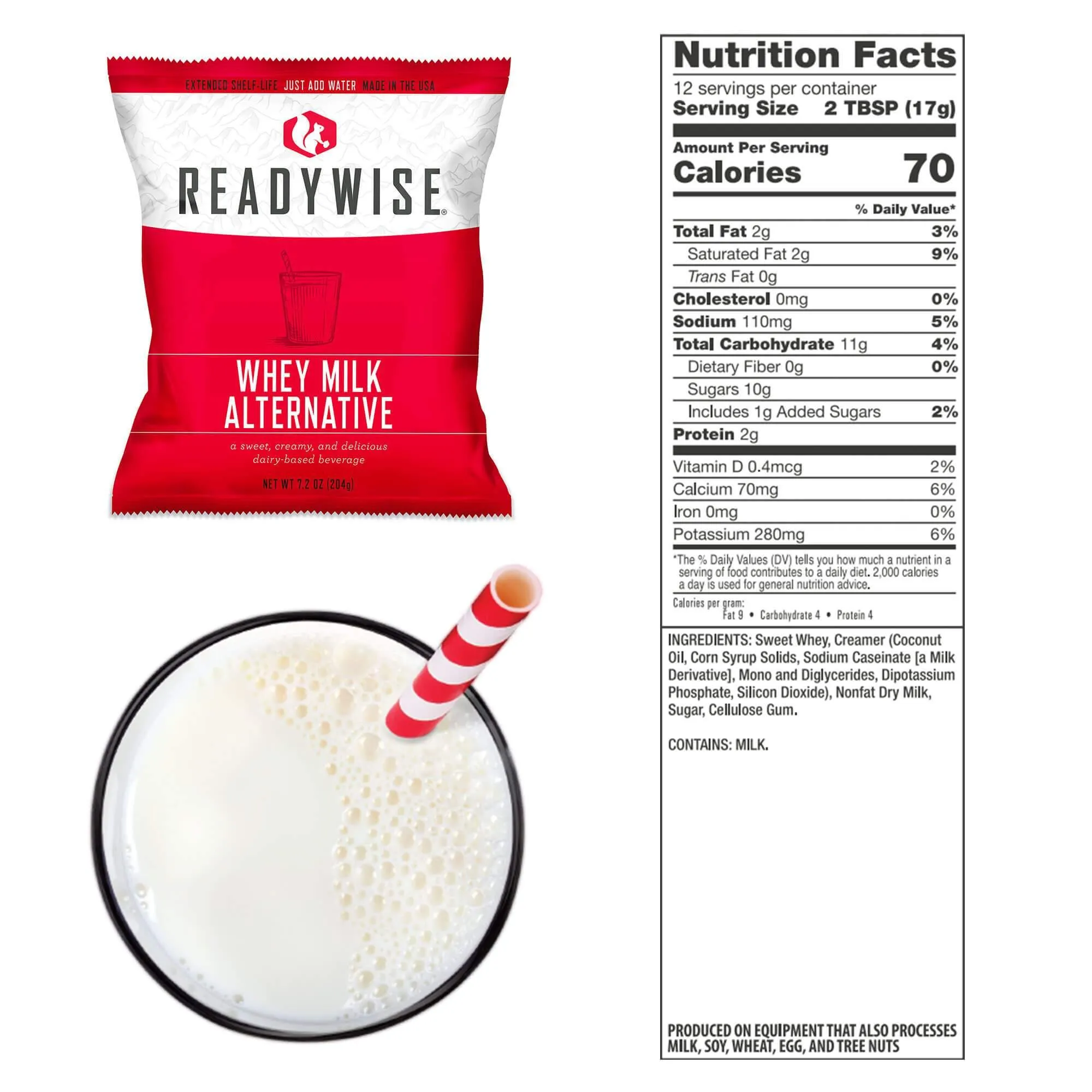 240 Servings Emergency Whey Milk Alternative Bundle