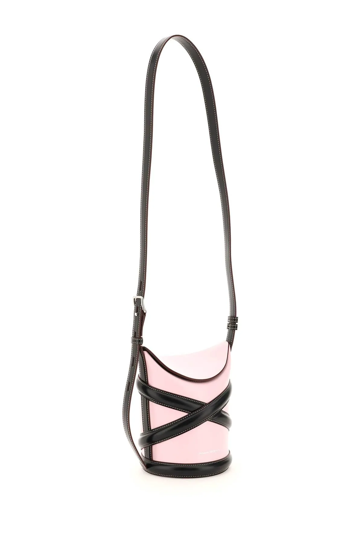 Alexander McQueen The Curve Small Bucket Bag