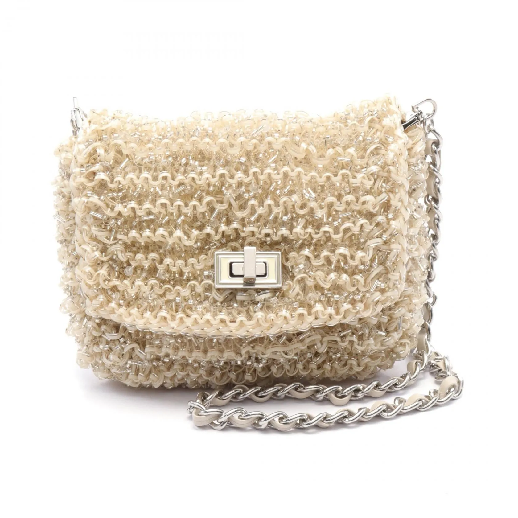 ANTEPRIMA Wire Shoulder Bag PVC Canvas