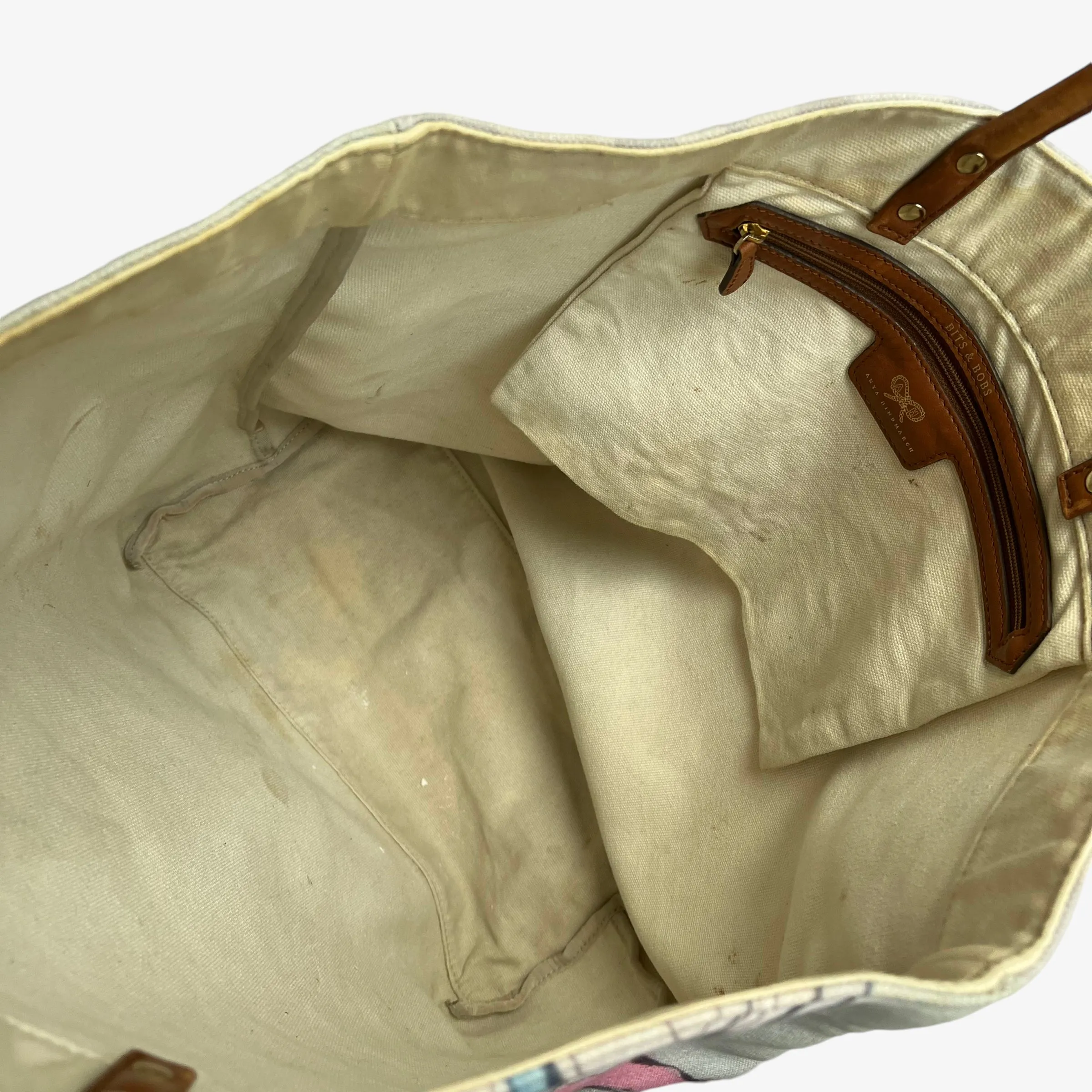 Anya Hindmarch Earl Bottom Pinch Tote Bag