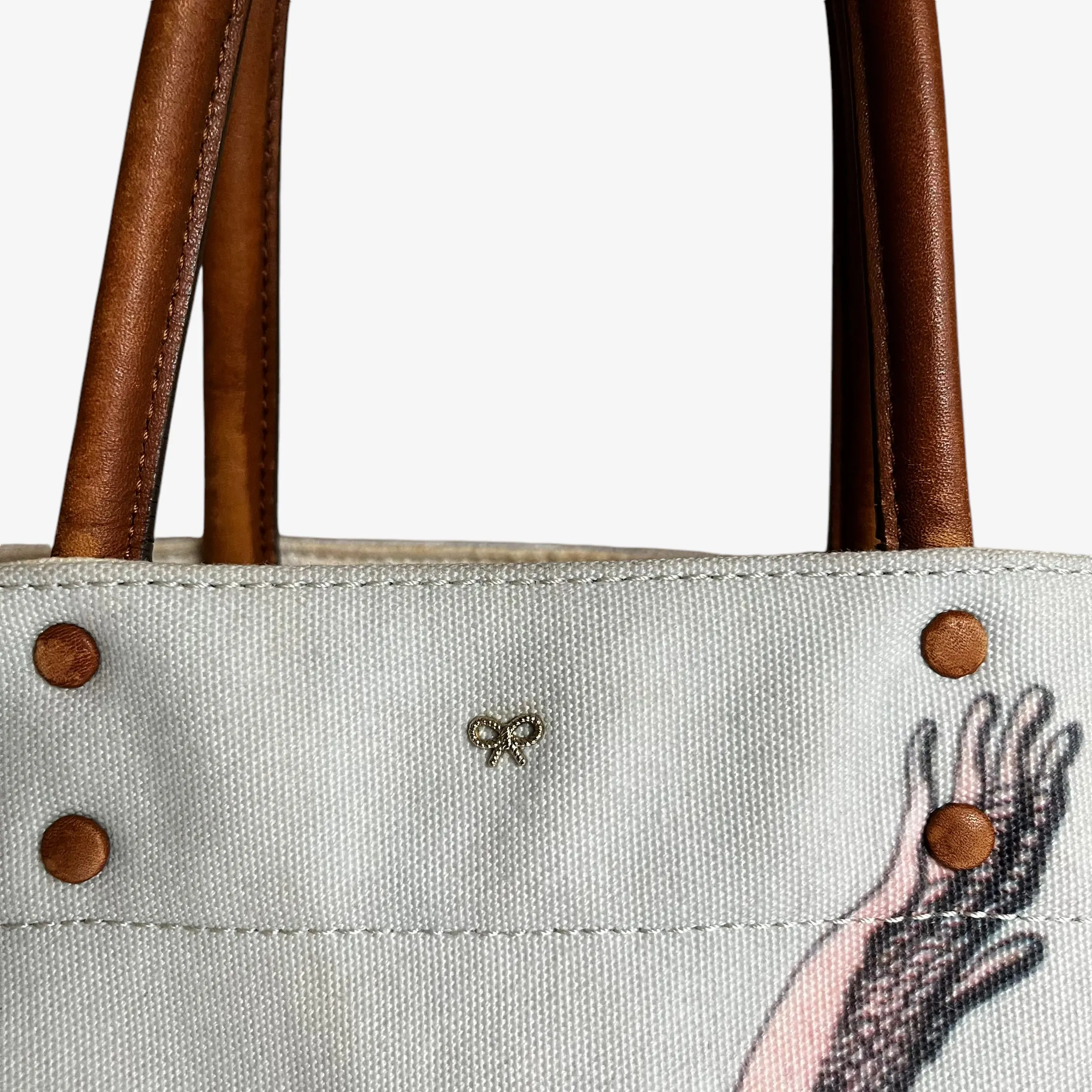 Anya Hindmarch Earl Bottom Pinch Tote Bag