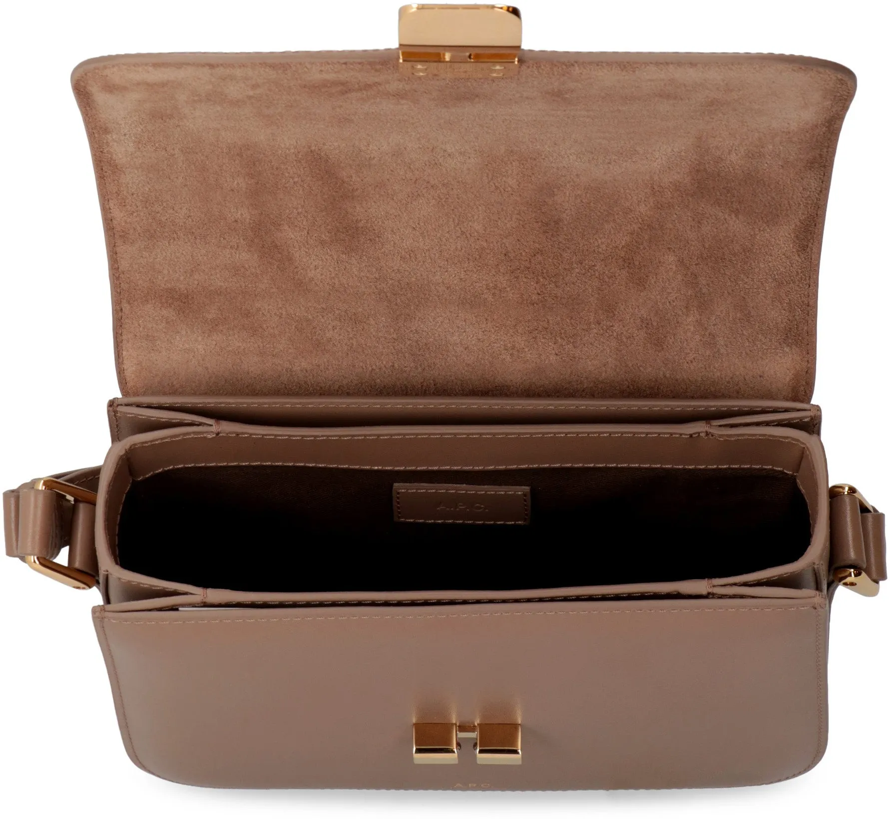 A.P.C. Flapover Crossbody Bag