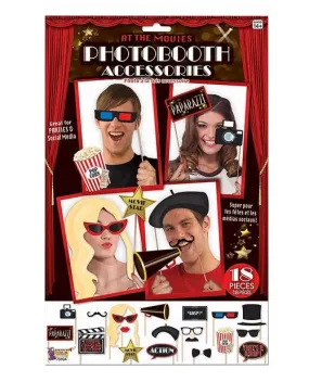 At The Movies - Photo Booth Prop Kit