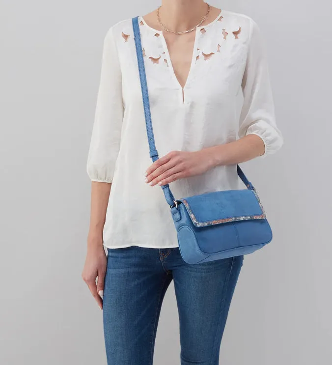 Autry Small Crossbody in Cobalt