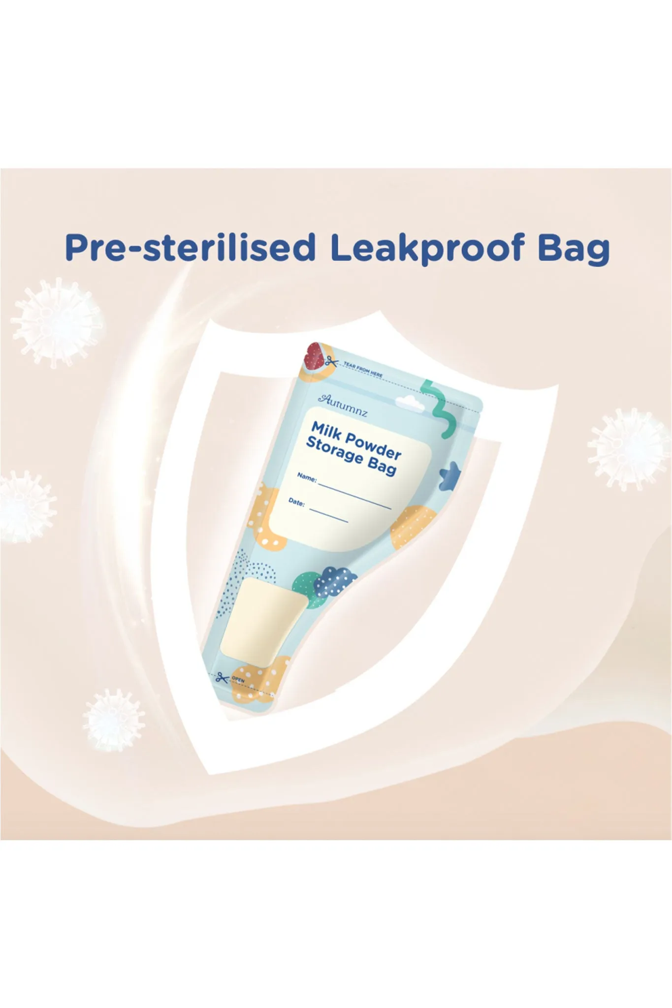 Autumnz Milk Powder Storage Bag - 30 Pack