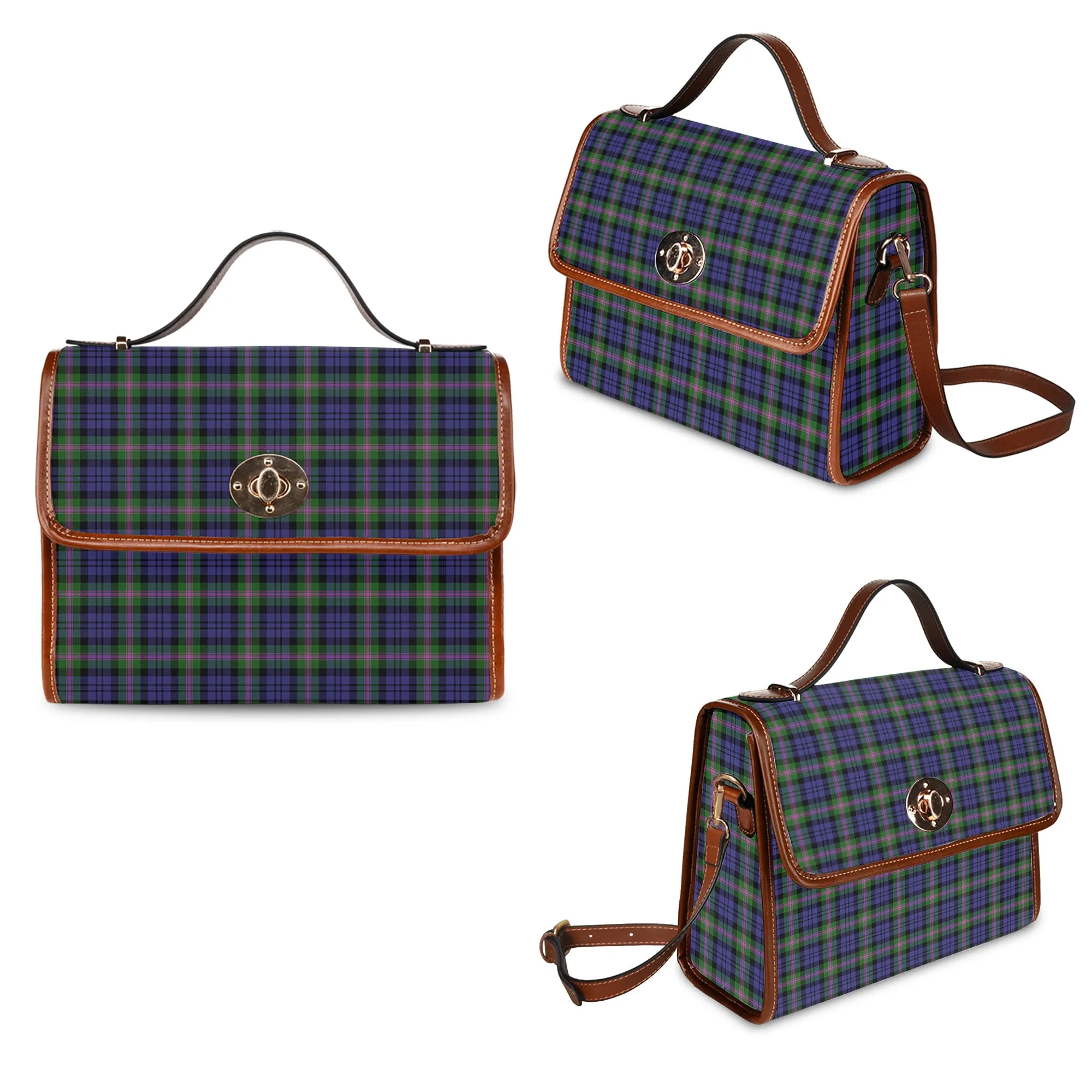 Baird Modern Tartan Waterproof Canvas Bag
