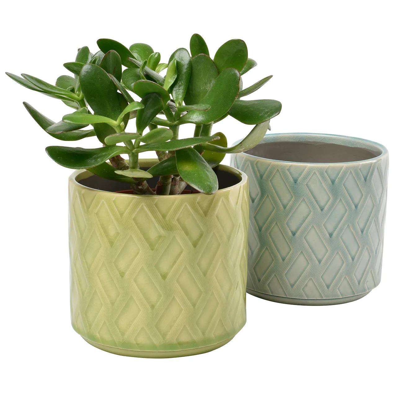 Barcelona Glazed Pot - Celadon
