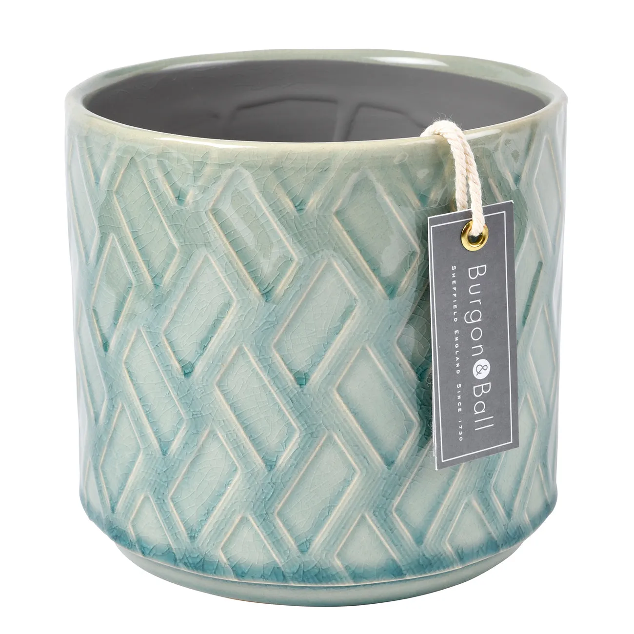 Barcelona Glazed Pot - Celadon