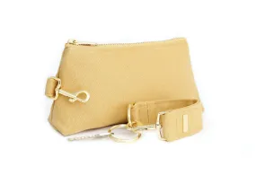 Beige CANVAS 2-PIECE WRISTLET SET