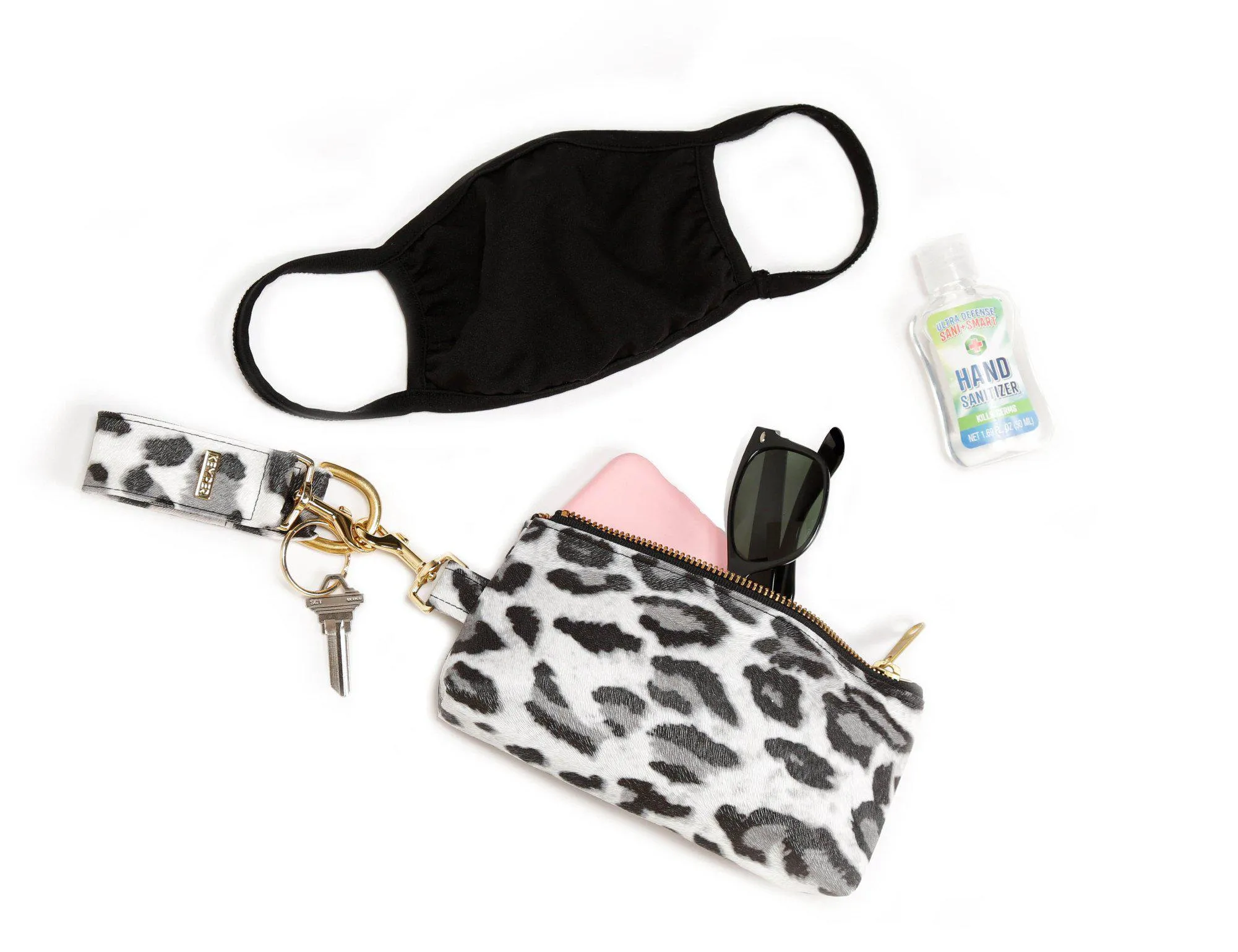Beige CANVAS 2-PIECE WRISTLET SET