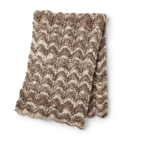 Bernat Making Waves Knit Blanket