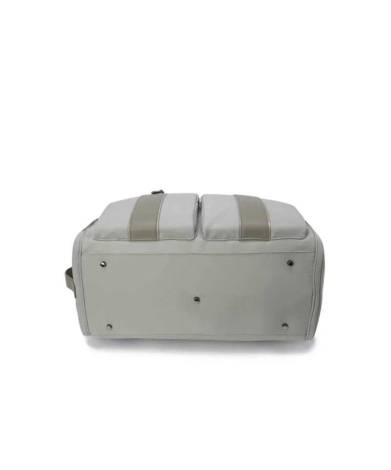 Big Pocket Boston Bag - Khaki
