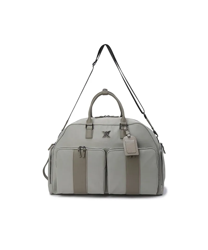 Big Pocket Boston Bag - Khaki