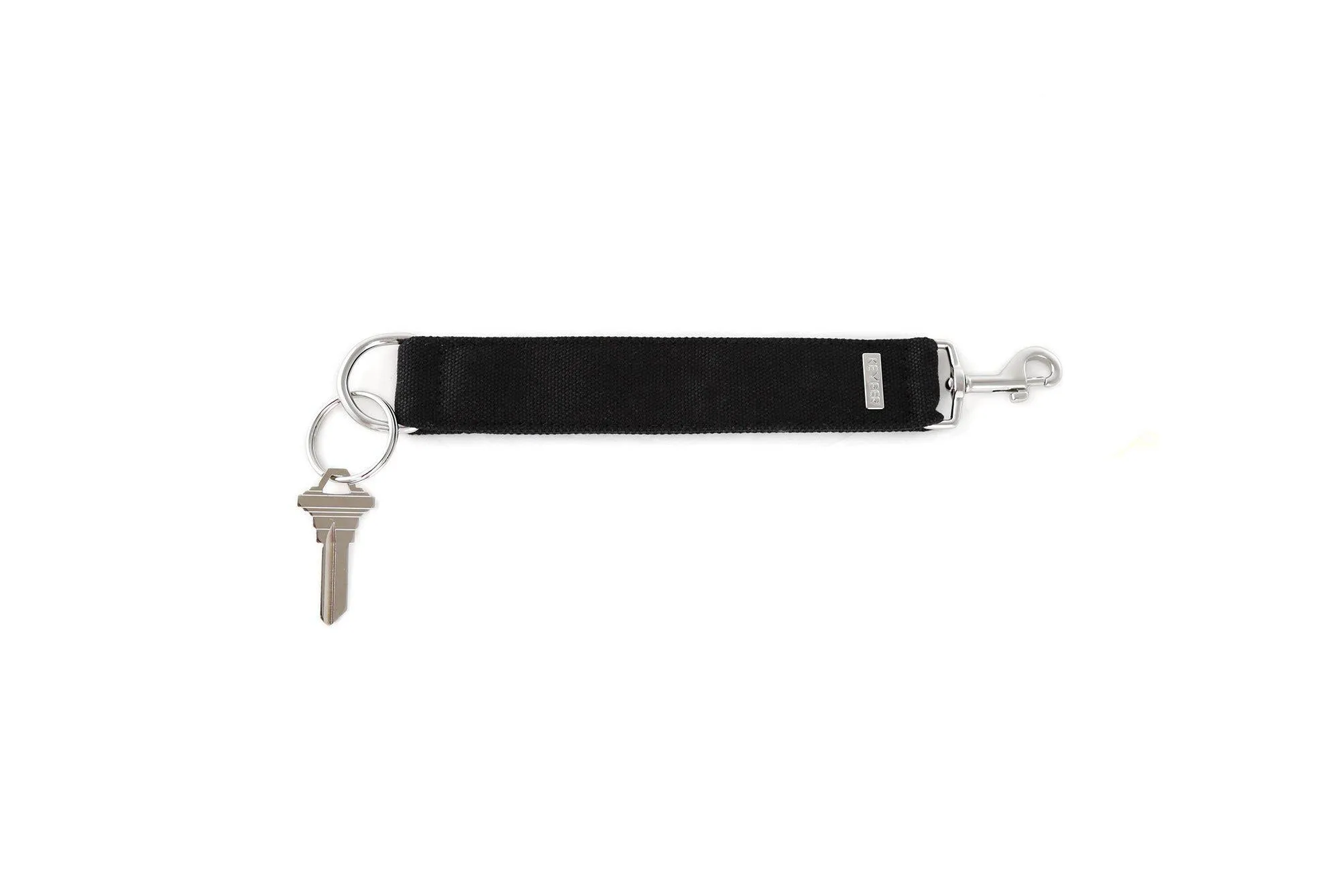 Black CLASSIC CANVAS KEYPER® key ring