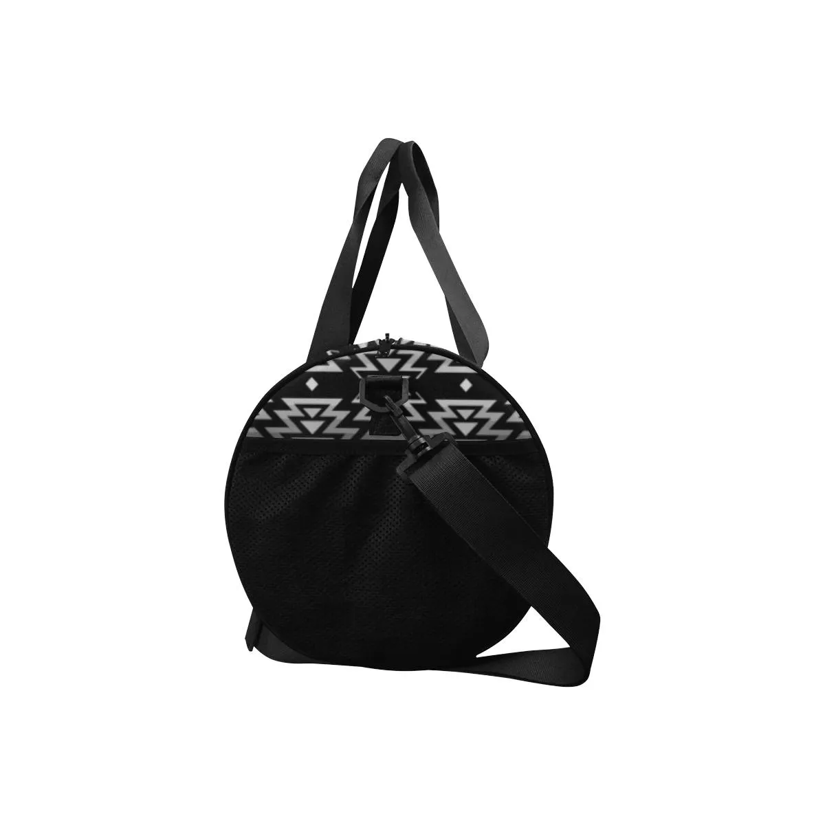 Black Fire Black and Gray Duffle Bag