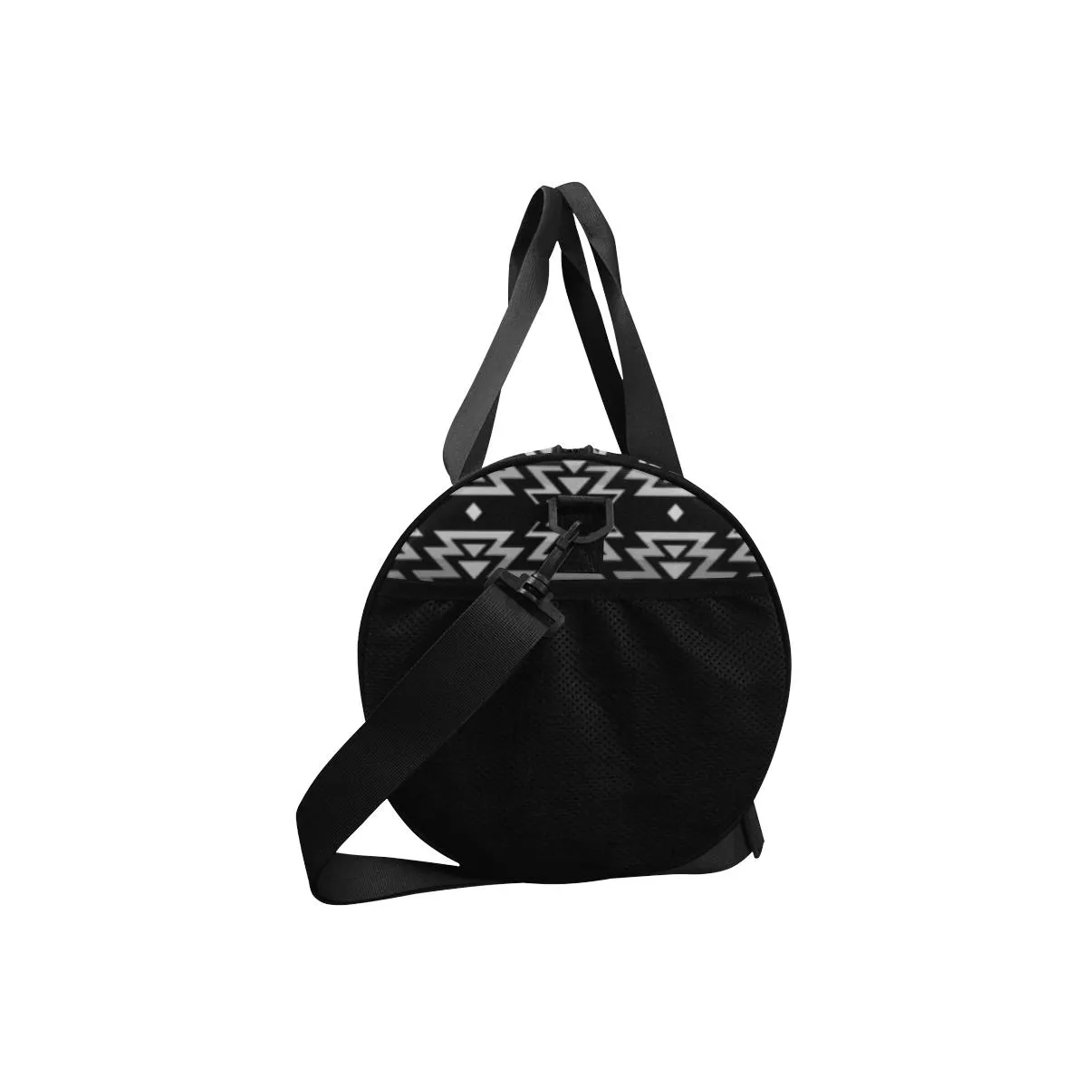 Black Fire Black and Gray Duffle Bag