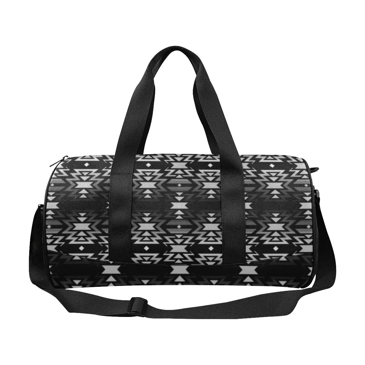 Black Fire Black and Gray Duffle Bag