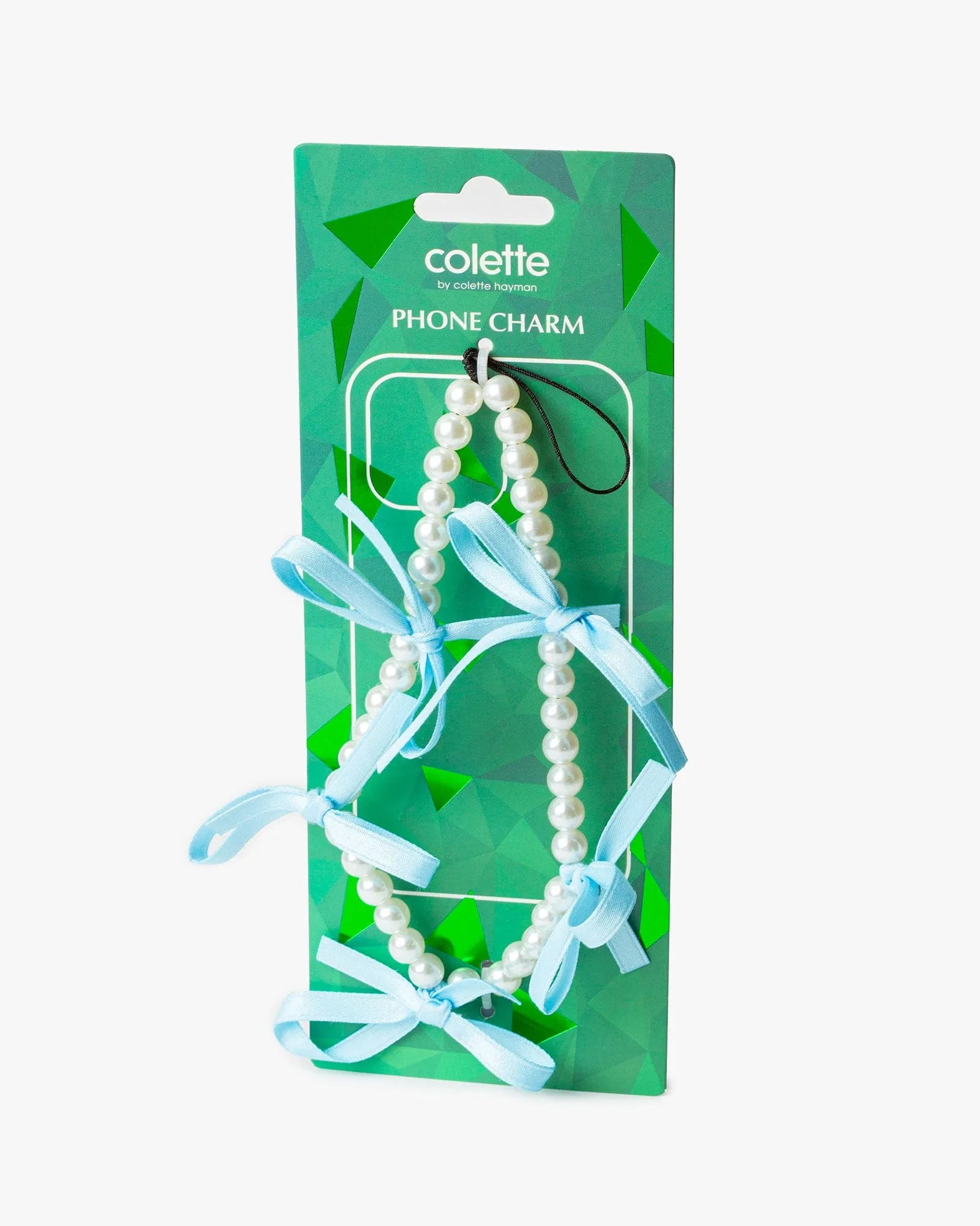 Blue Bow Detail Phone Charm
