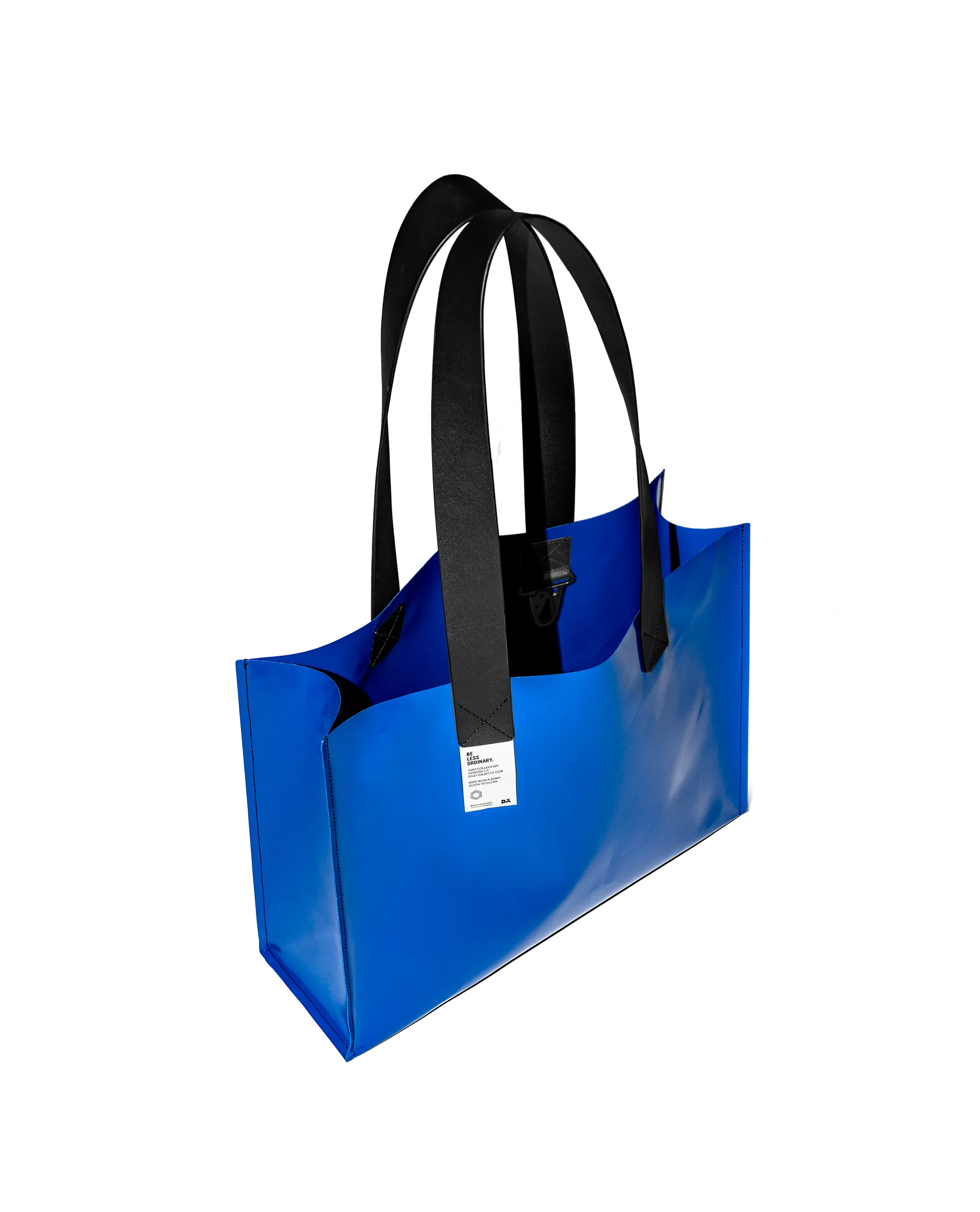 Blue Sidewalk Tote Bag Large