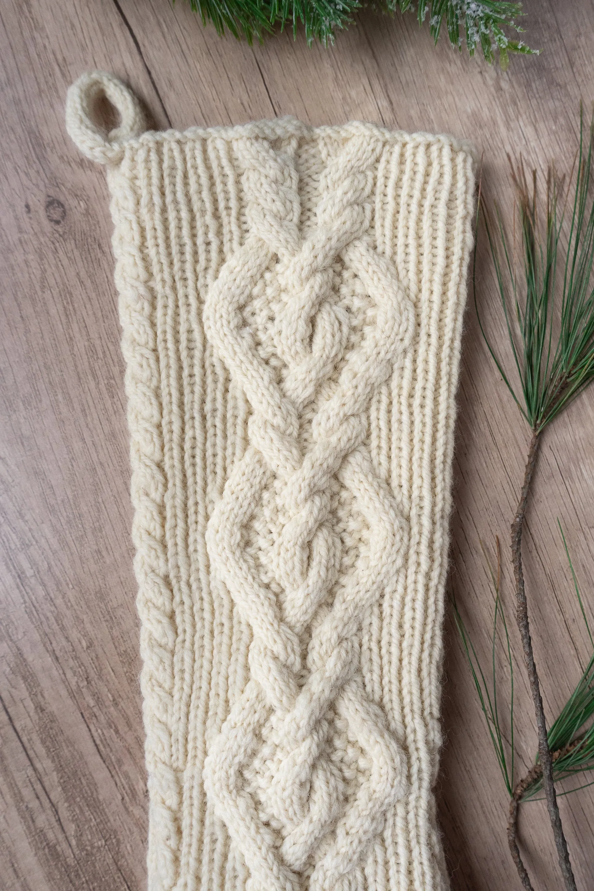 Bluff Harbour Stocking Kit <br><small>yarn & knitting pattern kit</small>