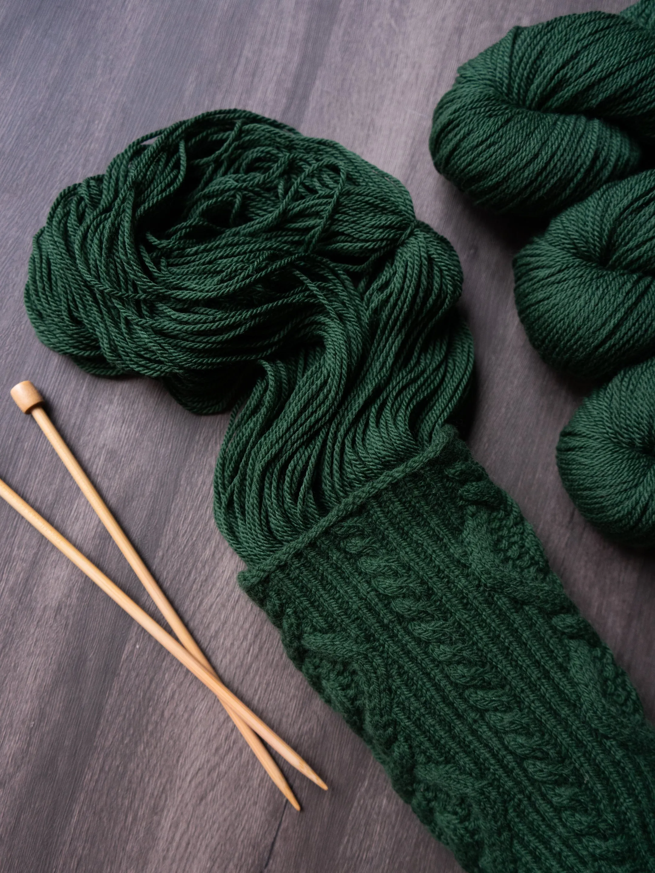 Bluff Harbour Stocking Kit <br><small>yarn & knitting pattern kit</small>