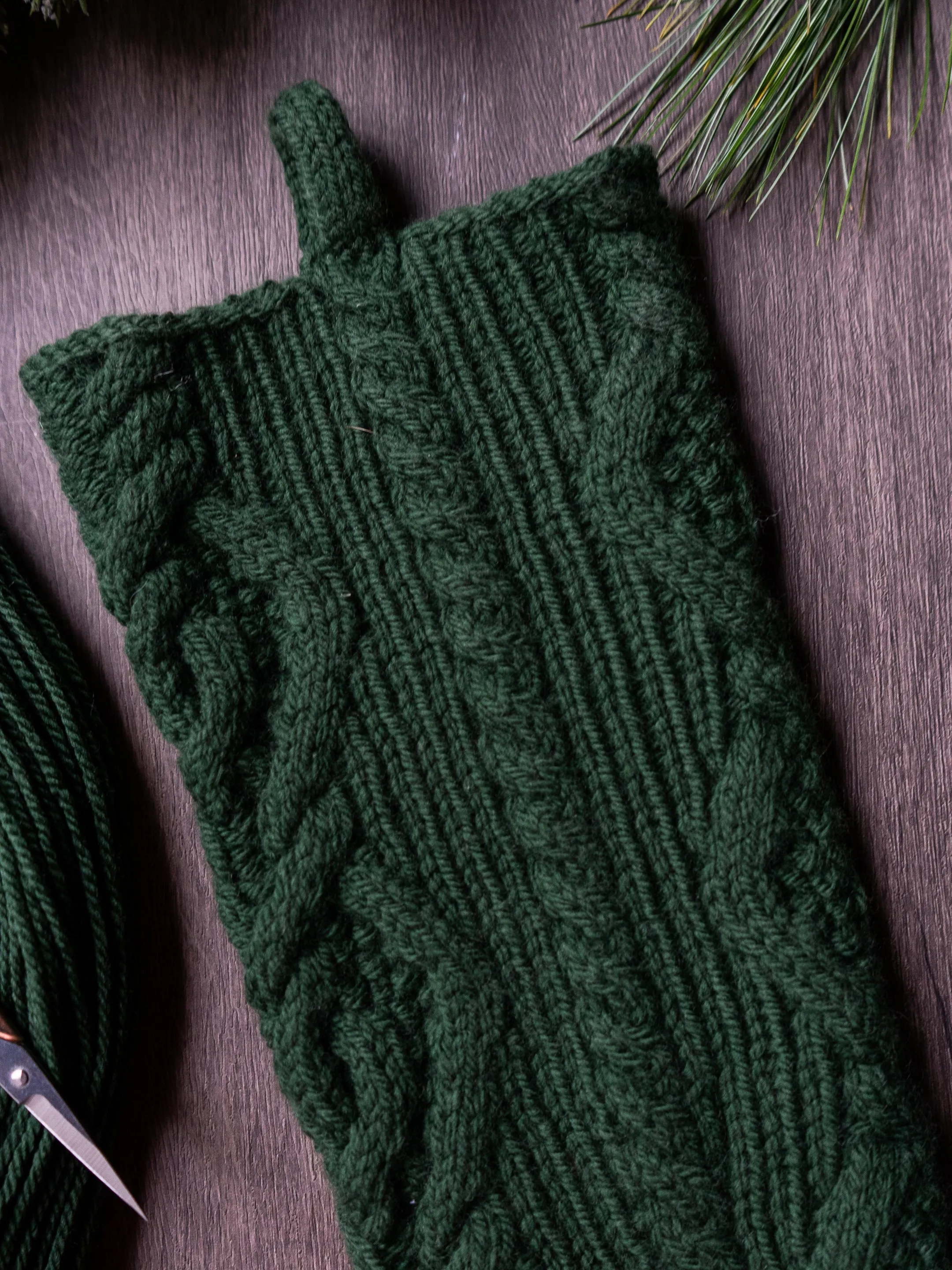 Bluff Harbour Stocking Kit <br><small>yarn & knitting pattern kit</small>