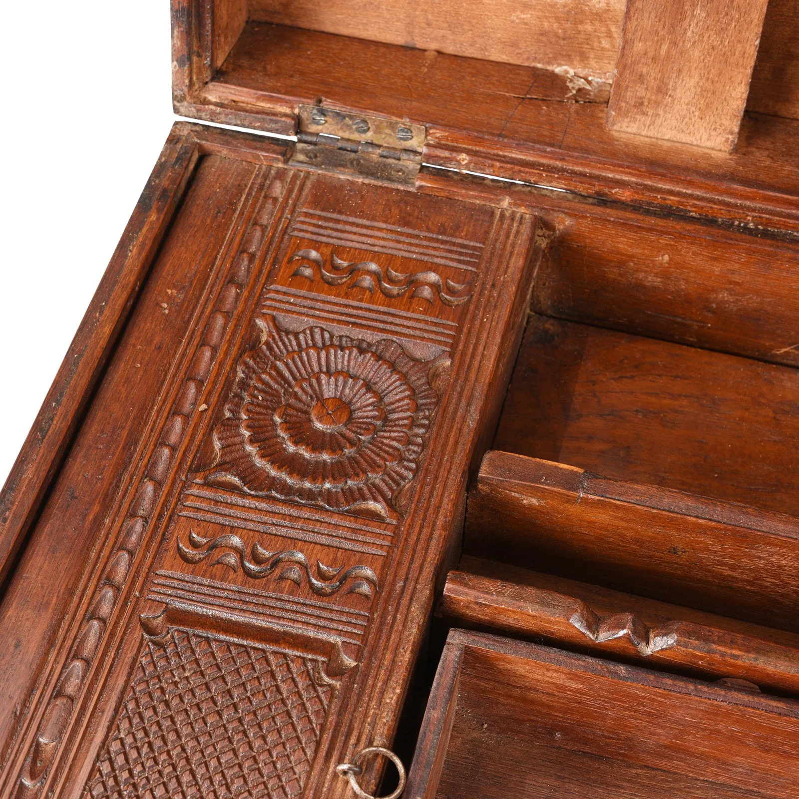 Brass Bound Burmese Military Chest -19th Century