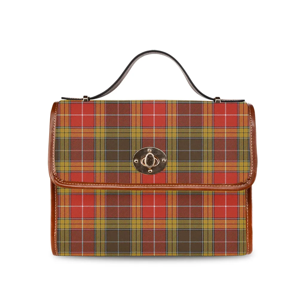 Buchanan Old Set Weathered Tartan Waterproof Canvas Bag