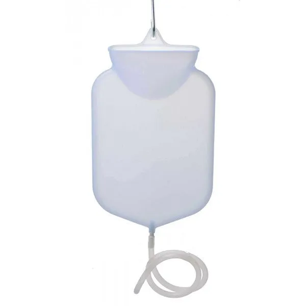 CLEANSTREAM OPEN FLOW TOP DOUCHE AND ENEMA BAG