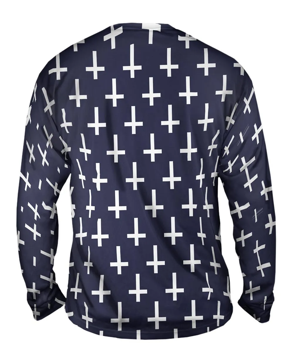 Cross Of St Peter Dark Purple