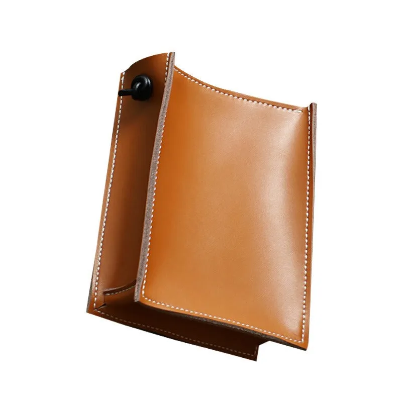 Cute Brown Leather Phone Purse Women Side Bag Box Phone Crossbody Purse For Women