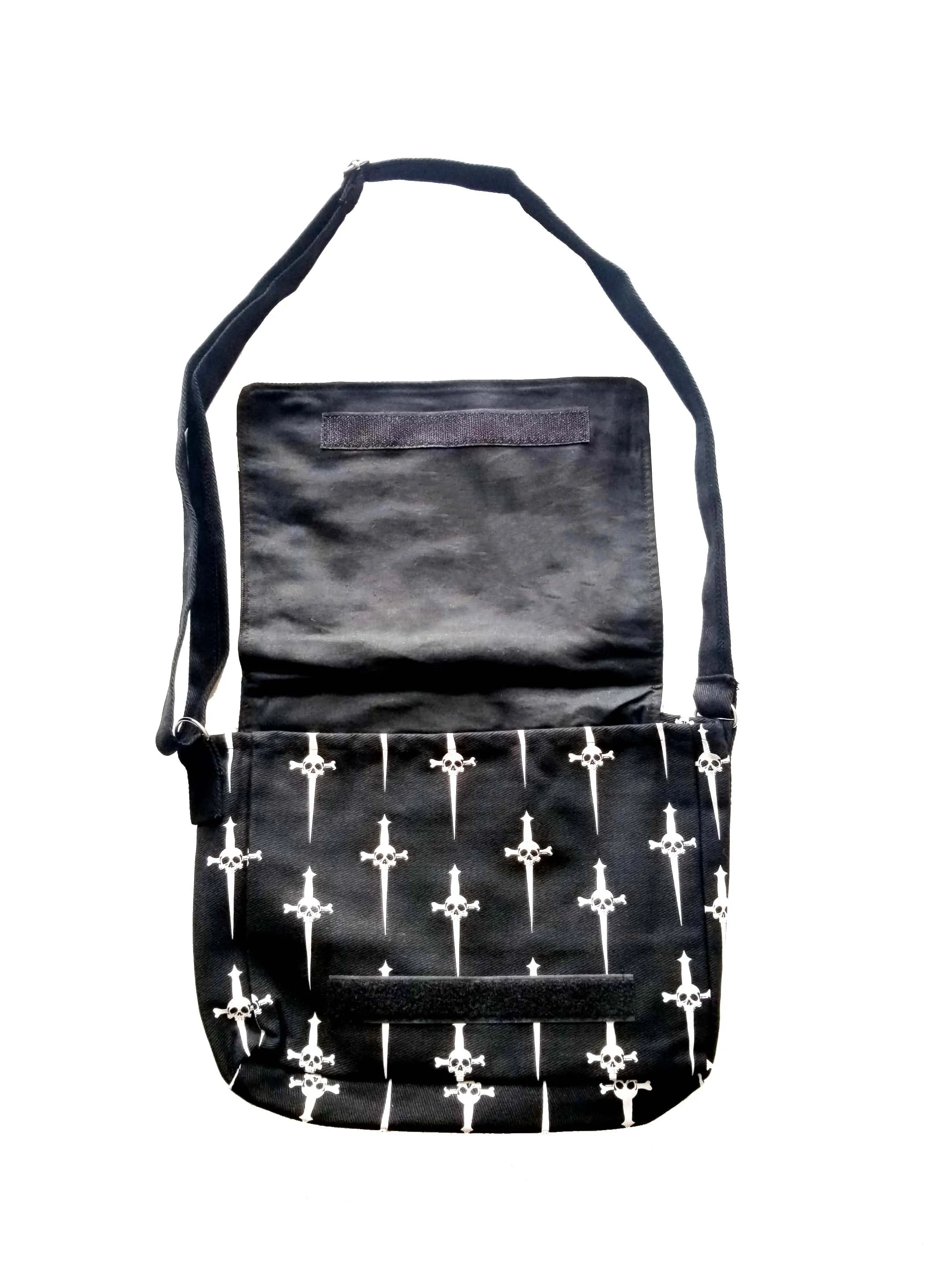 Dagger Print Cross Body Bag