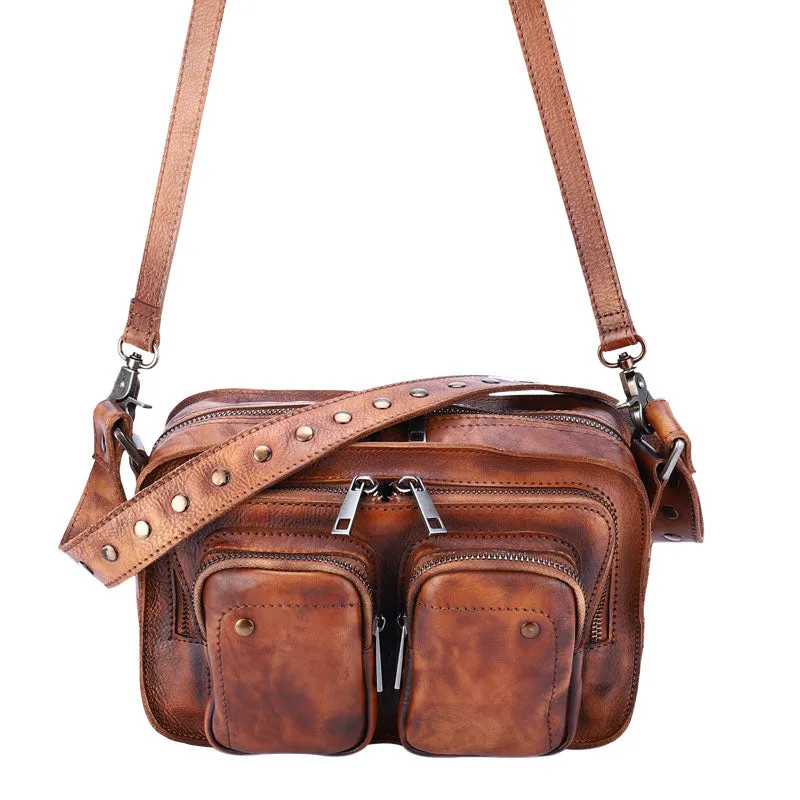 Designer Womens Genuine Leather Satchel Bag Handbags Purses for Women