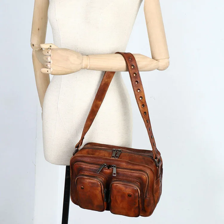 Designer Womens Genuine Leather Satchel Bag Handbags Purses for Women