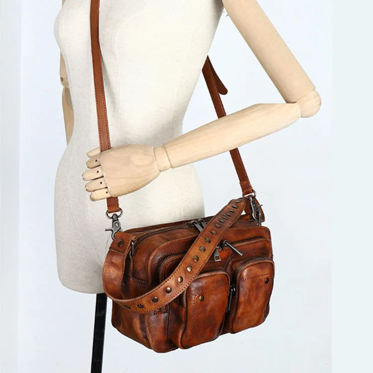 Designer Womens Genuine Leather Satchel Bag Handbags Purses for Women
