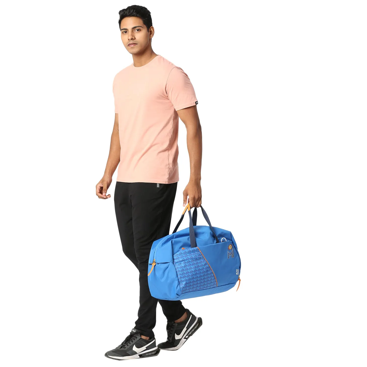 EUME Mumbai Indians MI Backpack Duffel Drawstring Sleeve Combo