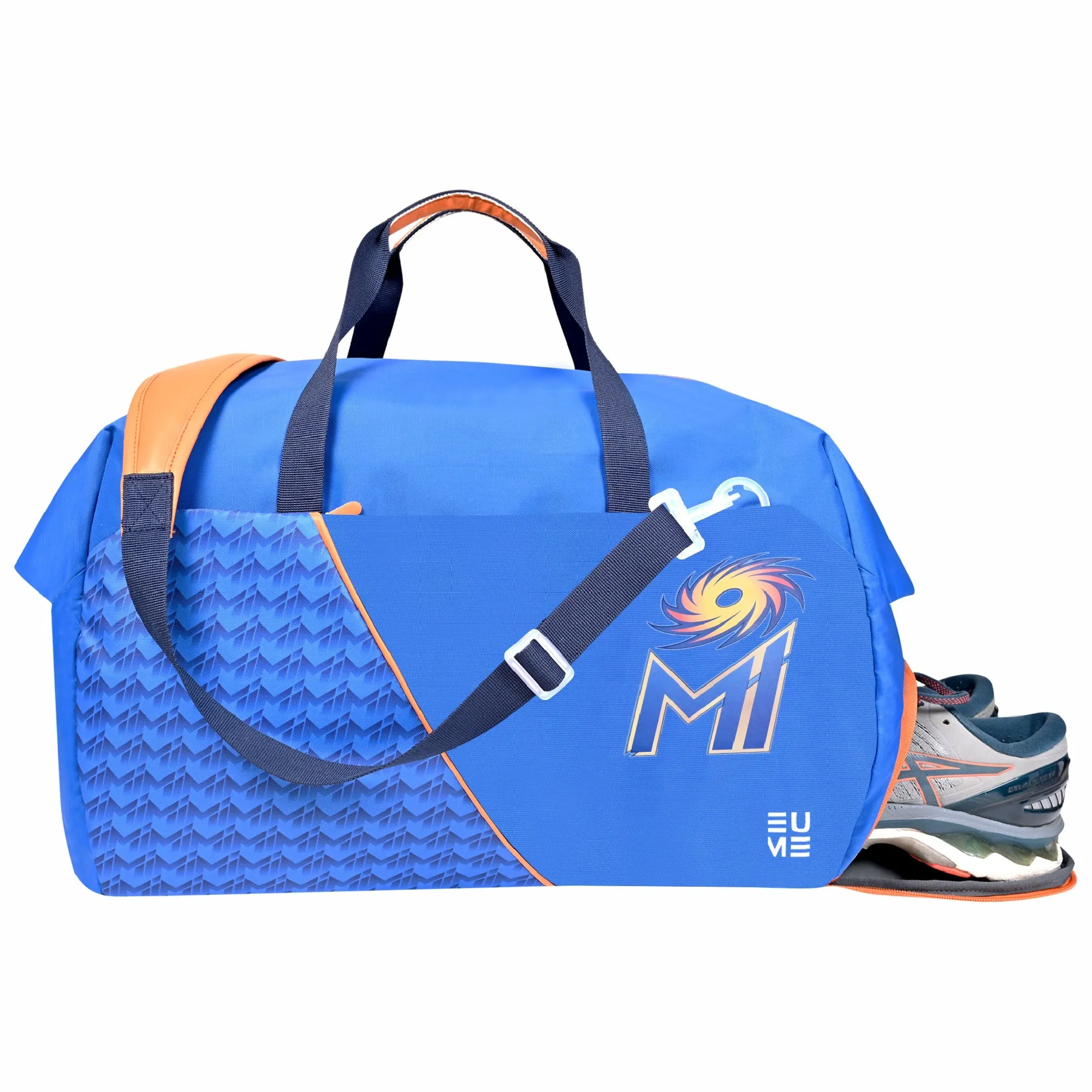 EUME Mumbai Indians MI Backpack Duffel Drawstring Sleeve Combo