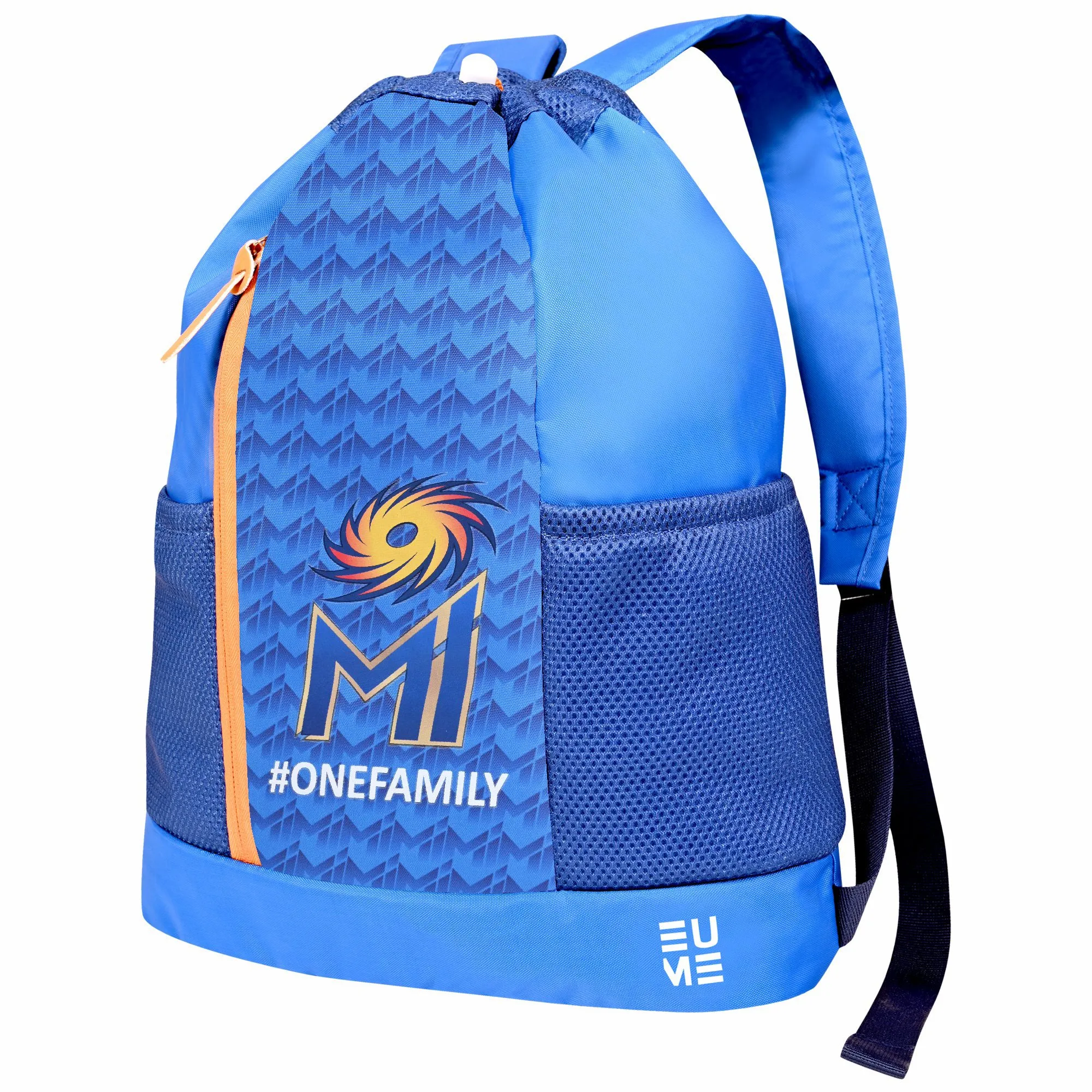 EUME Mumbai Indians MI Backpack Duffel Drawstring Sleeve Combo