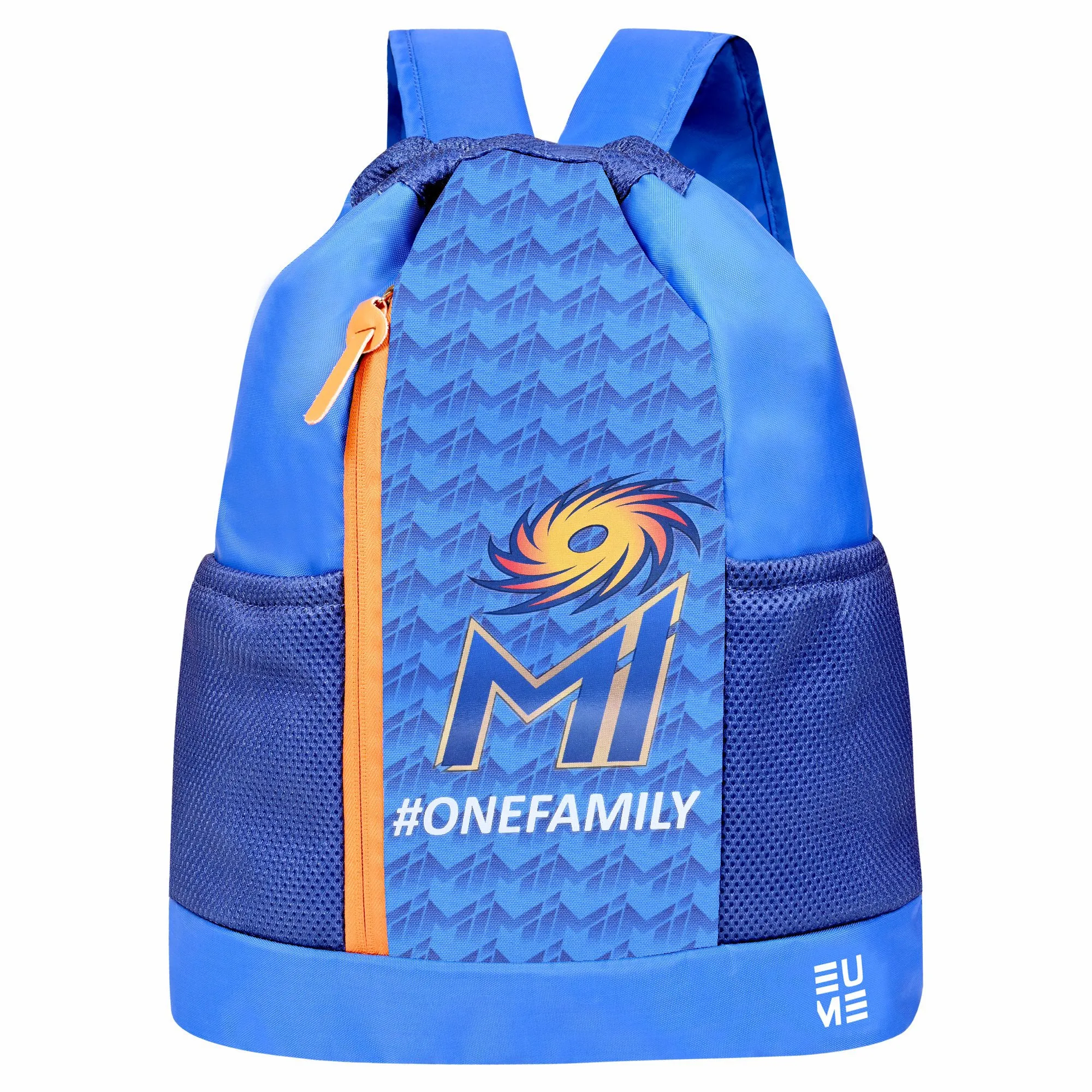 EUME Mumbai Indians MI Backpack Duffel Drawstring Sleeve Combo