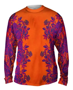 Floral Print Orange