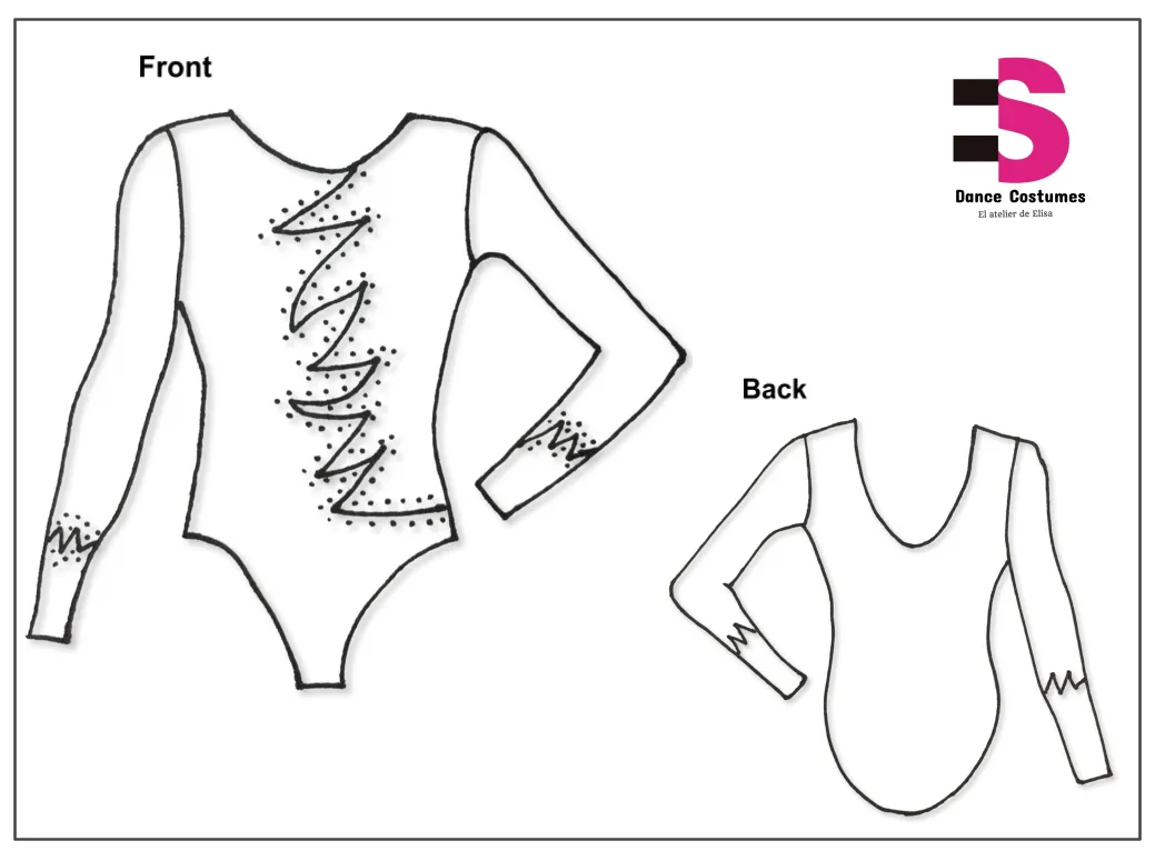 Free Kit template, Design my Own Leotard