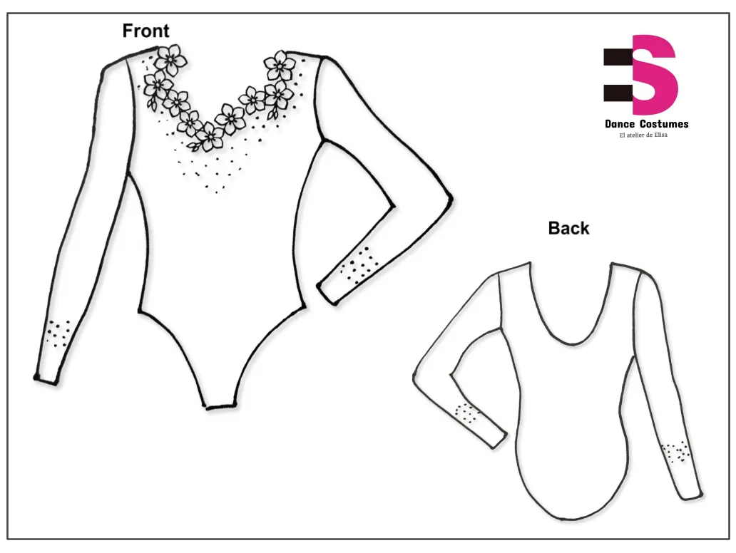 Free Kit template, Design my Own Leotard