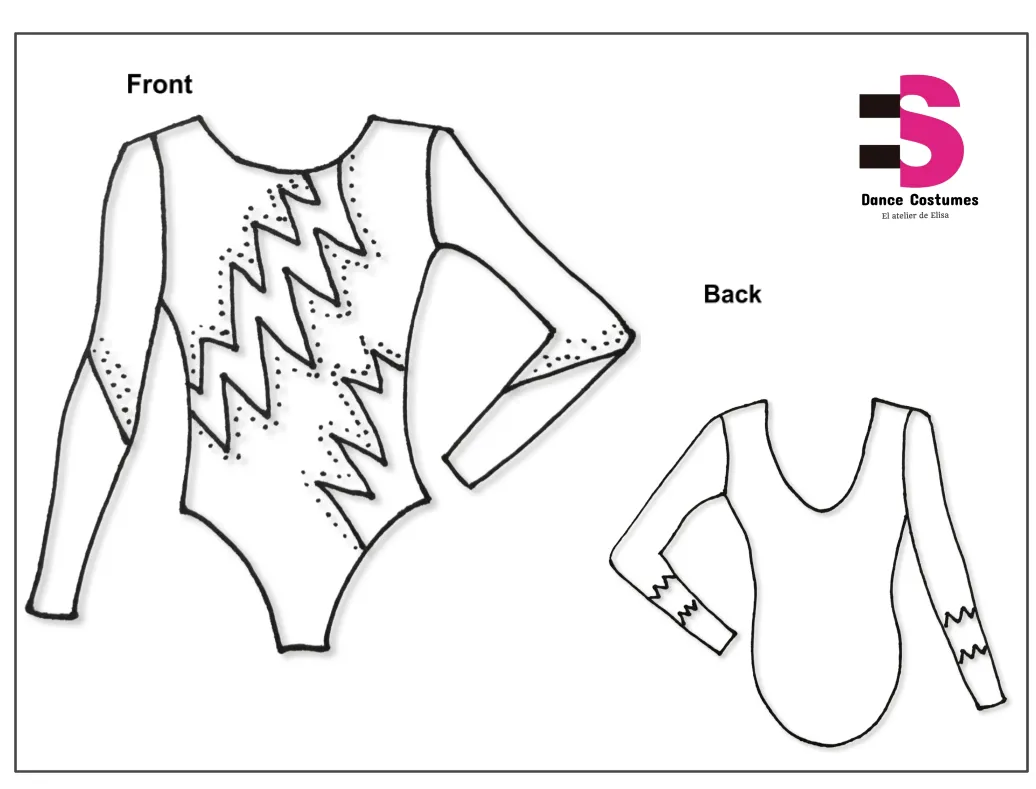 Free Kit template, Design my Own Leotard