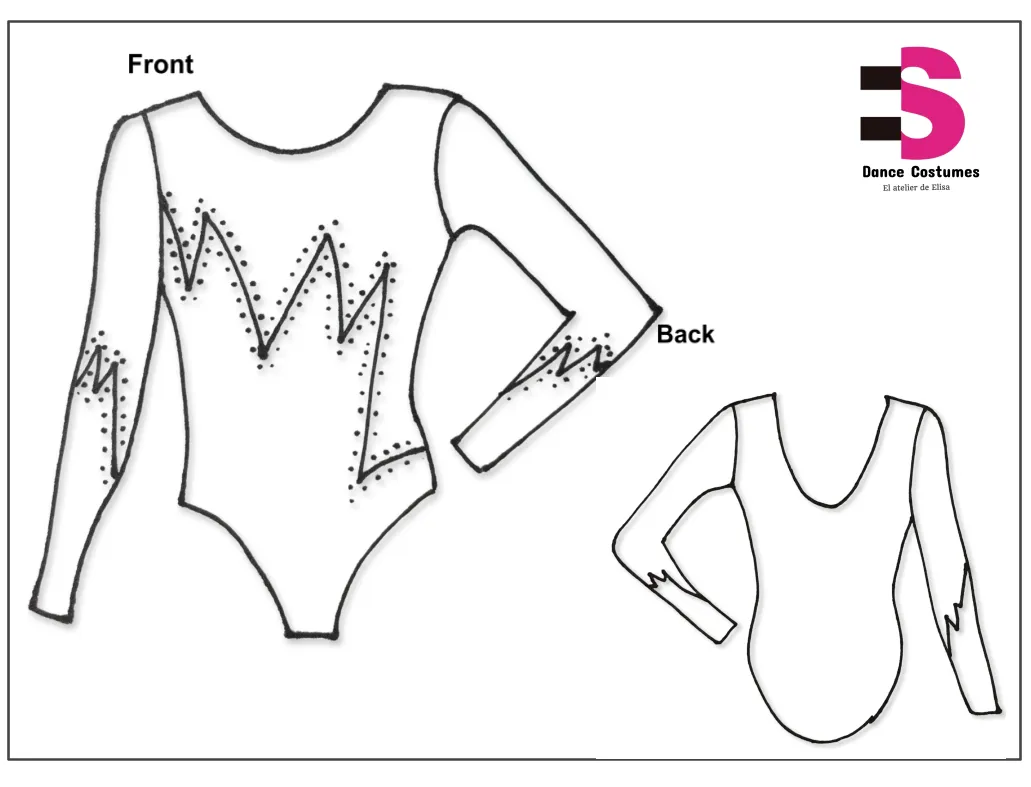 Free Kit template, Design my Own Leotard