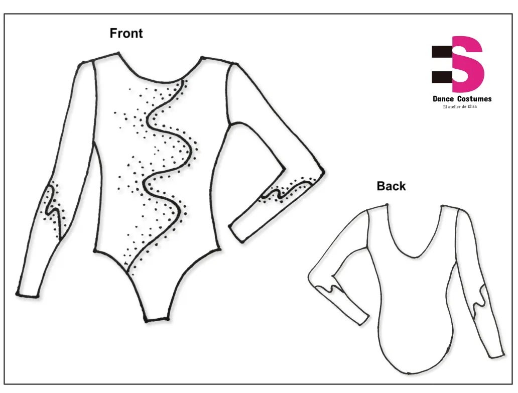 Free Kit template, Design my Own Leotard