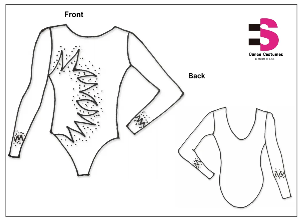 Free Kit template, Design my Own Leotard