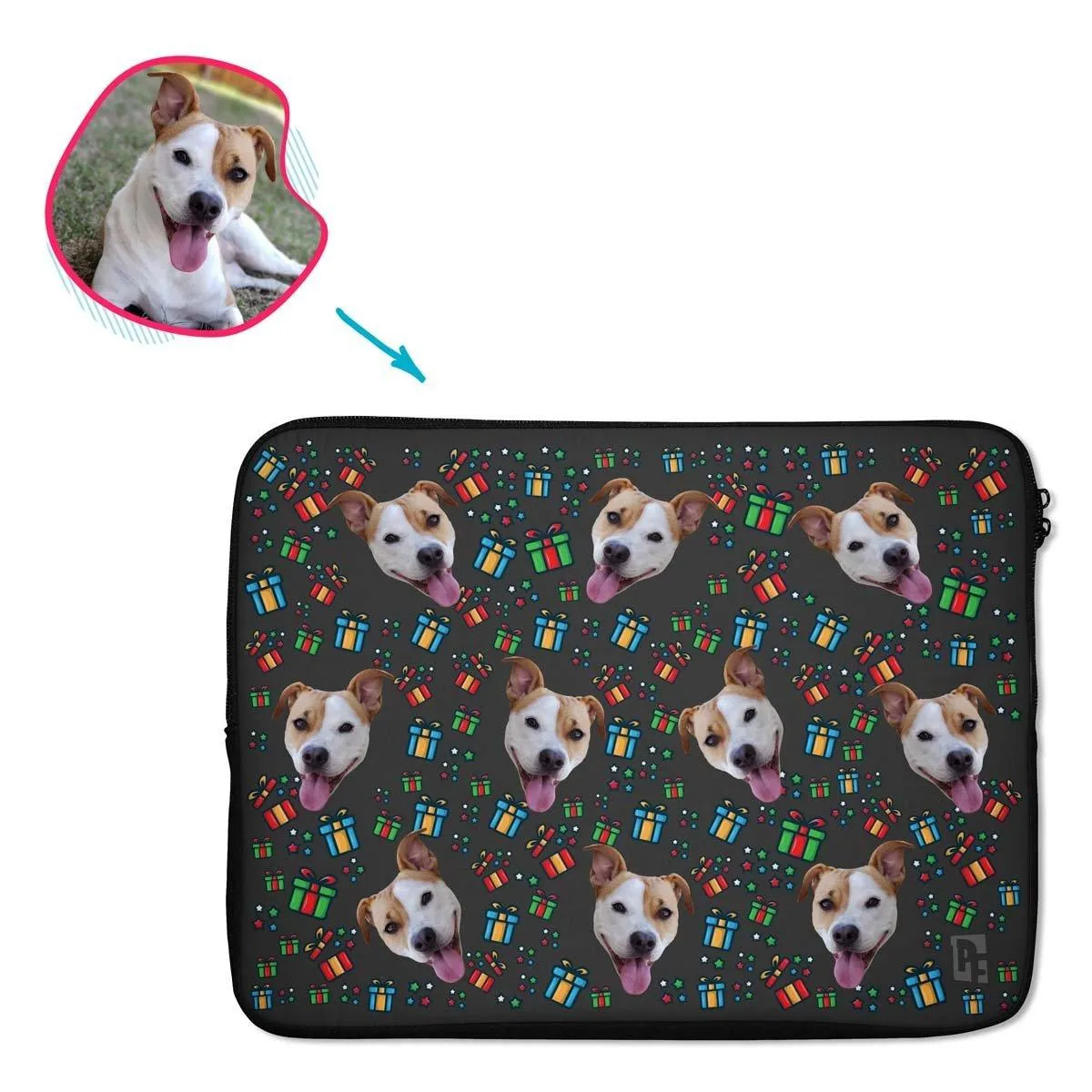 Gift Box Personalized Laptop Sleeve