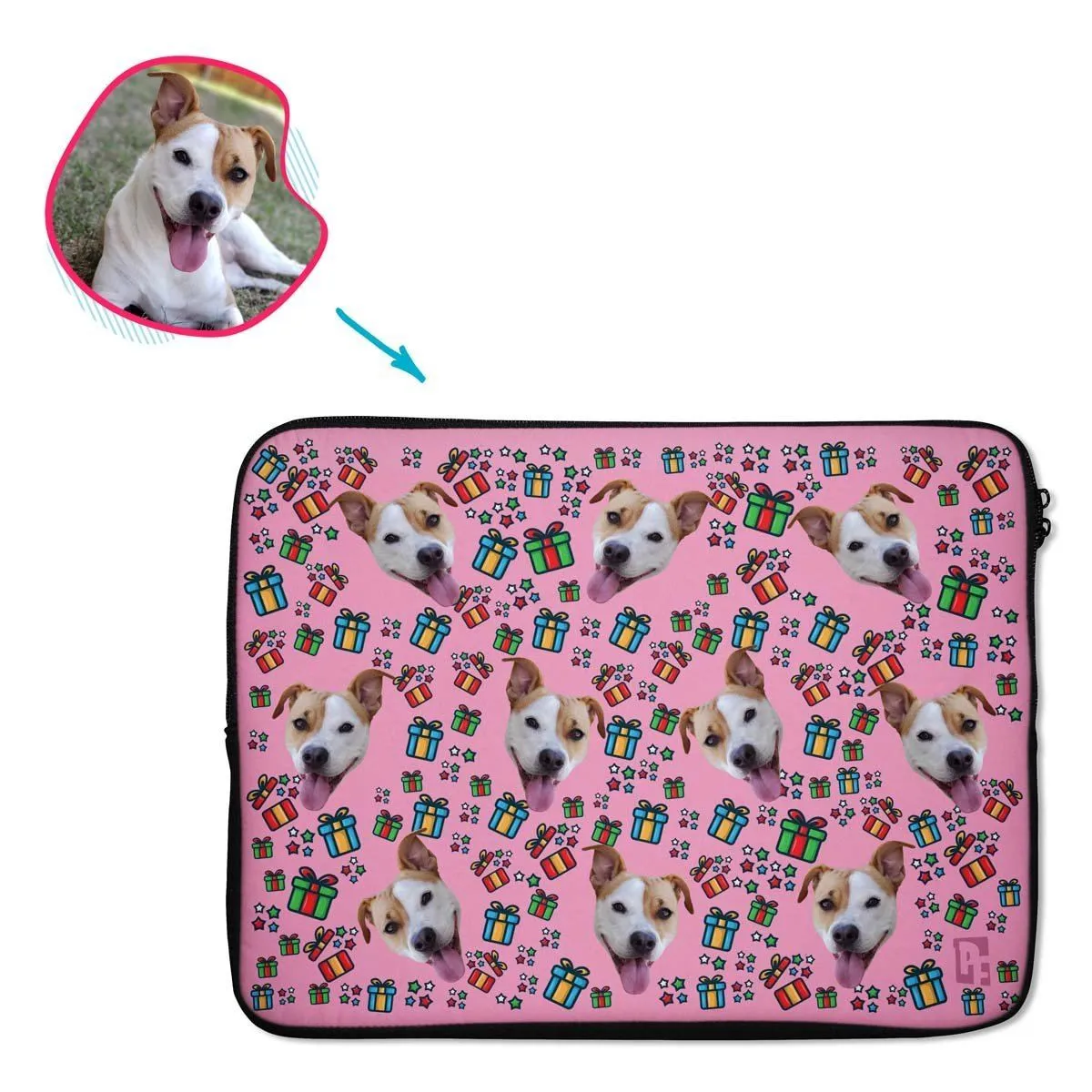 Gift Box Personalized Laptop Sleeve