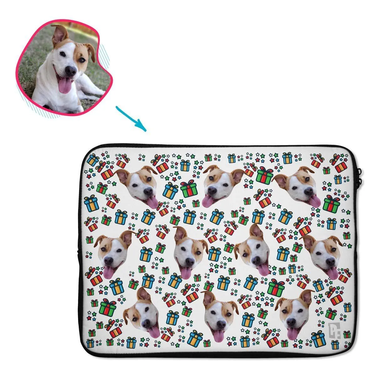Gift Box Personalized Laptop Sleeve