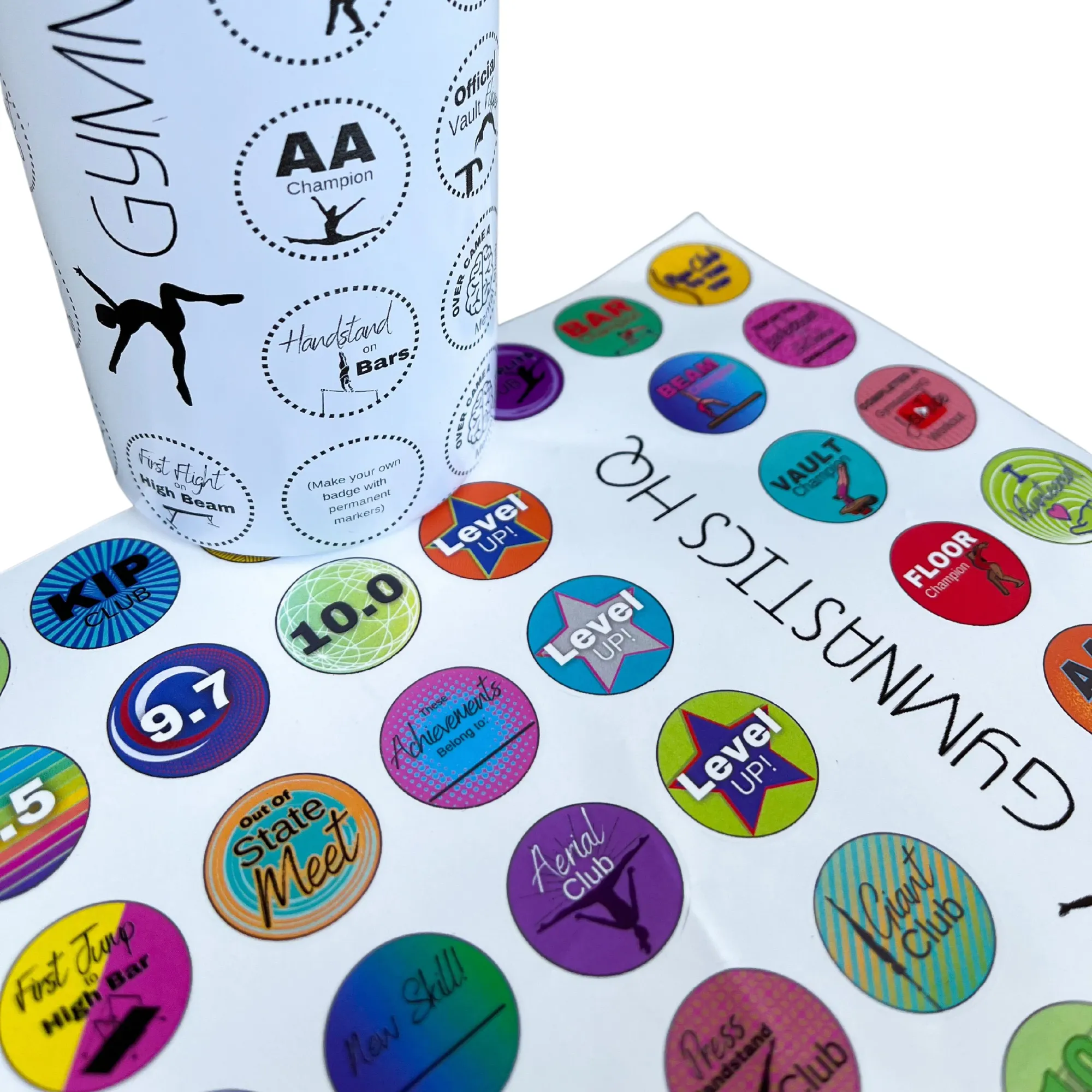 Gymnastics Achievements Water Bottle